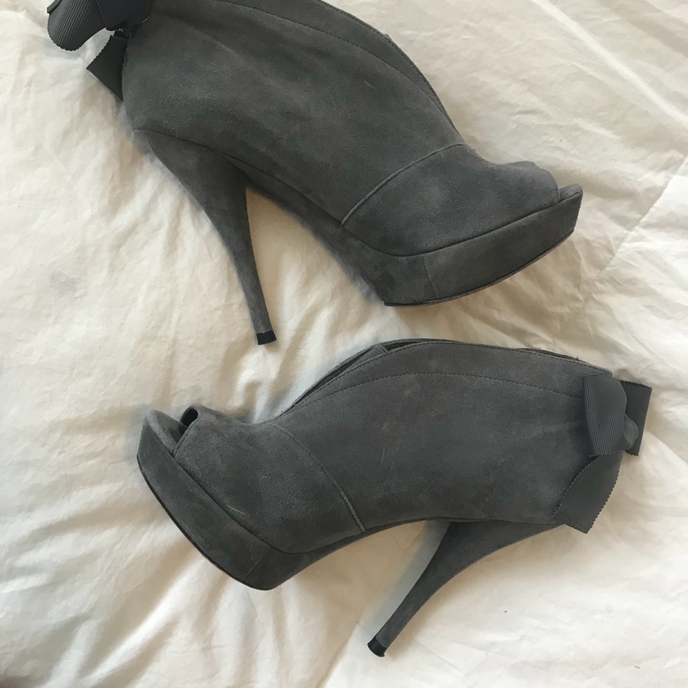 Vera wang platform Riley open toe pump - Picture 2 of 7